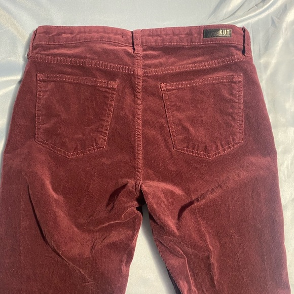 Kut from the Kloth Red Straight Leg Jeans - Picture 15 of 16
